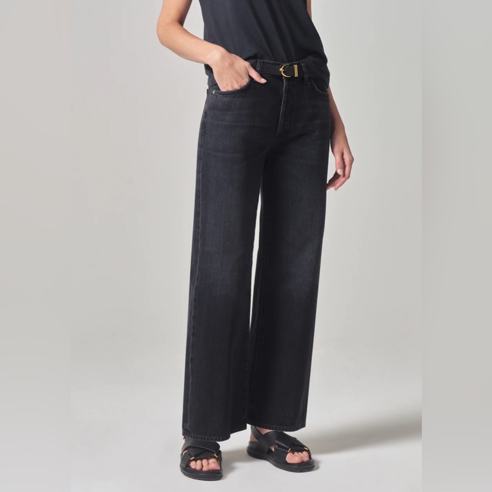 Citizens of Humanity Annina High Rise Wide Leg, Size 27